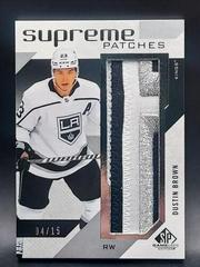 Dustin Brown [Patches] #SP-DB Hockey Cards 2021 SP Game Used Supreme Prices