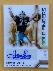 Howie Long [Platinum] Football Cards 2022 Panini Gold Standard Fingers Autographs Prices