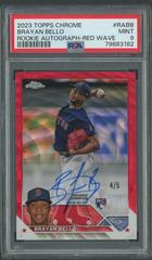 Brayan Bello [Red Wave] #RA-BB Baseball Cards 2023 Topps Chrome Rookie Autographs Prices