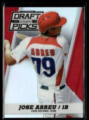 Jose Abreu [Red Prizm] Baseball Cards 2013 Panini Prizm Perennial Draft Picks Prices