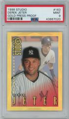 Derek Jeter [Gold Press Proof] #367 Baseball Cards 1998 Donruss Prices