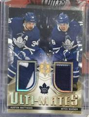 Auston Matthews, Mitch Marner [Patch] #UTM-MM Hockey Cards 2021 Ultimate Collection Ulti Mates Jersey Prices
