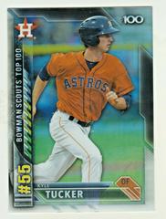 Kyle Tucker #BTP-55 Baseball Cards 2016 Bowman Scouts' Top 100 Prices
