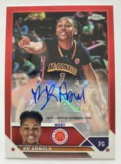 KK Arnold [Red] #CA-KA Basketball Cards 2023 Topps Chrome McDonald's All American Autographs Prices