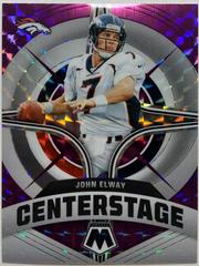 John Elway [Purple] #CS-4 Football Cards 2022 Panini Mosaic Center Stage Prices