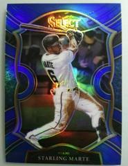 Starling Marte [Blue] #1 Baseball Cards 2021 Panini Select Prices