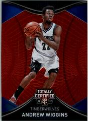 Andrew Wiggins [Red] #18 Basketball Cards 2016 Panini Totally Certified Prices