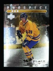 Henrik Sedin [Triple] Hockey Cards 1998 Upper Deck Black Diamond Prices