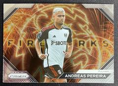 Andreas Pereira #10 Soccer Cards 2023 Panini Prizm Premier League Fireworks Prices