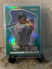 Cal Ripken [Green Prizm] #OS-5 Baseball Cards 2022 Panini Prizm Old School Prices