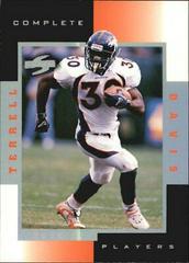 Terrell Davis Football Cards 1998 Panini Score Complete Players Prices