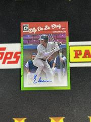 Elly De La Cruz [Lime Green] #1990-EC Baseball Cards 2023 Panini Donruss Optic Retro 1990 Signatures Prices