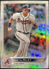 Austin Riley #28 Baseball Cards 2022 Topps Chrome Logofractor Prices