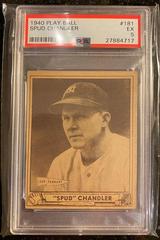 Spud Chandler #181 Baseball Cards 1940 Play Ball Prices