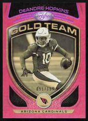 DeAndre Hopkins [Pink] #GT-11 Football Cards 2021 Panini Certified Gold Team Prices