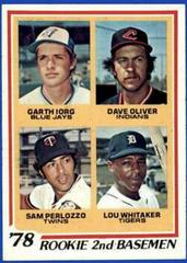 Rookie 2nd Basemen [Whitaker] #704 Baseball Cards 1978 Topps Prices