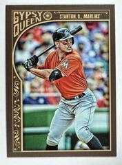 Giancarlo Stanton #180 Baseball Cards 2015 Topps Gypsy Queen Prices