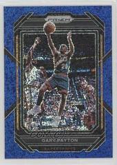 Gary Payton [Blue Sparkle] Basketball Cards 2022 Panini Prizm Prices