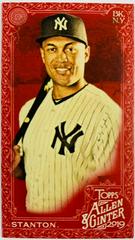 Giancarlo Stanton [Mini] #125 Baseball Cards 2019 Topps Allen & Ginter Prices