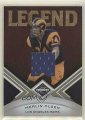 Merlin Olsen [Threads] #141 Football Cards 2010 Panini Limited Prices