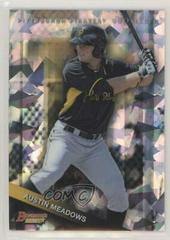 Austin Meadows [Atomic Refractor] Baseball Cards 2015 Bowman's Best Top Prospects Prices