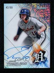 Spencer Torkelson [Speckle Refractor] #BSPA-ST Baseball Cards 2021 Bowman Sterling Prospect Autographs Prices