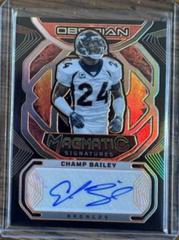 Champ Bailey [Electric Etch Orange] #17 Football Cards 2023 Panini Obsidian Magmatic Signature Prices