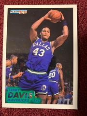 Terry Davis #43 Basketball Cards 1993 Fleer Prices