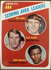 ABA Scoring Average Leaders Basketball Cards 1971 Topps Prices