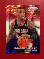 Damian Lillard [Red Pulsar Prizm] Basketball Cards 2014 Panini Prizm Prices