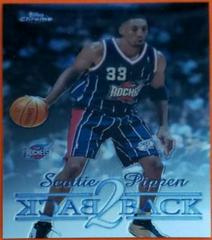 Scottie Pippen Basketball Cards 1998 Topps Chrome Back 2 Back Prices