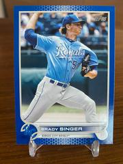 Brady Singer [Father's Day Blue] #313 Baseball Cards 2022 Topps Prices