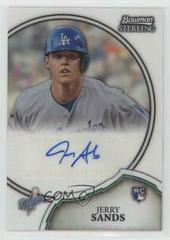Jerry Sands [Refractor] #3 Baseball Cards 2011 Bowman Sterling Rookie Autographs Prices