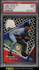 Derek Jeter [Pattern 15] #24B Baseball Cards 1999 Topps Tek Prices