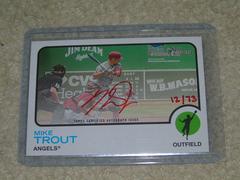 Mike Trout [Special Edition Red Ink] #ROA-MT Baseball Cards 2022 Topps Heritage Real One Autographs Prices