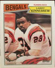 Larry Kinnebrew #187 Football Cards 1987 Topps Prices