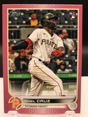 Oneil Cruz [Mother's Day Pink] Baseball Cards 2022 Topps Prices