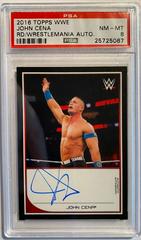 John Cena Wrestling Cards 2016 Topps WWE Road to Wrestlemania Autographs Prices