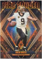 Drew Brees [Bronze] Football Cards 2022 Panini Phoenix Fire Forged Prices