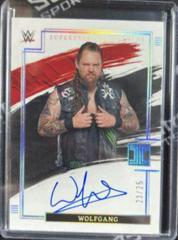 Wolfgang [Holo Silver] #SA-WFG Wrestling Cards 2022 Panini Impeccable WWE Superstar Autographs Prices