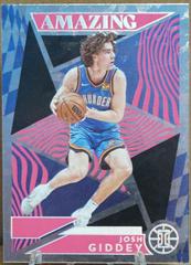 Josh Giddey [Pink] Basketball Cards 2021 Panini Illusions Amazing Prices