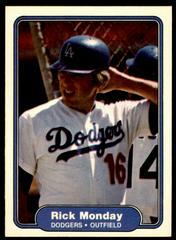 Rick Monday #15 Baseball Cards 1982 Fleer Prices