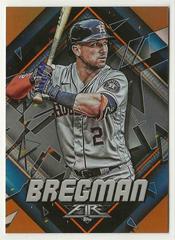 Alex Bregman [Orange] #3 Baseball Cards 2022 Topps Fire Prices