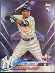Miguel Andujar [Purple] Baseball Cards 2018 Topps Opening Day Prices