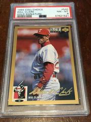 Will Clark [Gold Signature] #540 Baseball Cards 1994 Collector's Choice Prices