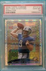 Matthew Stafford [Xfractor] Football Cards 2009 Topps Chrome Prices