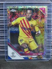 Ansu Fati [Speckle Refractor] #29 Soccer Cards 2021 Topps Chrome UEFA Champions League Prices