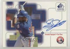 Fernando Seguignol #FS Baseball Cards 1999 SP Signature Autographs Prices