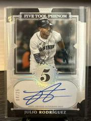 Julio Rodriguez #FTP-JRO Baseball Cards 2023 Topps Five Star Five Tool Phenom Autograph Prices