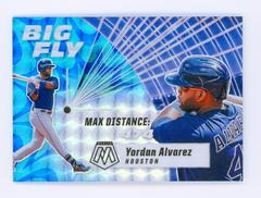 Yordan Alvarez [Reactive Blue] #BF10 Baseball Cards 2021 Panini Mosaic Big Fly Prices